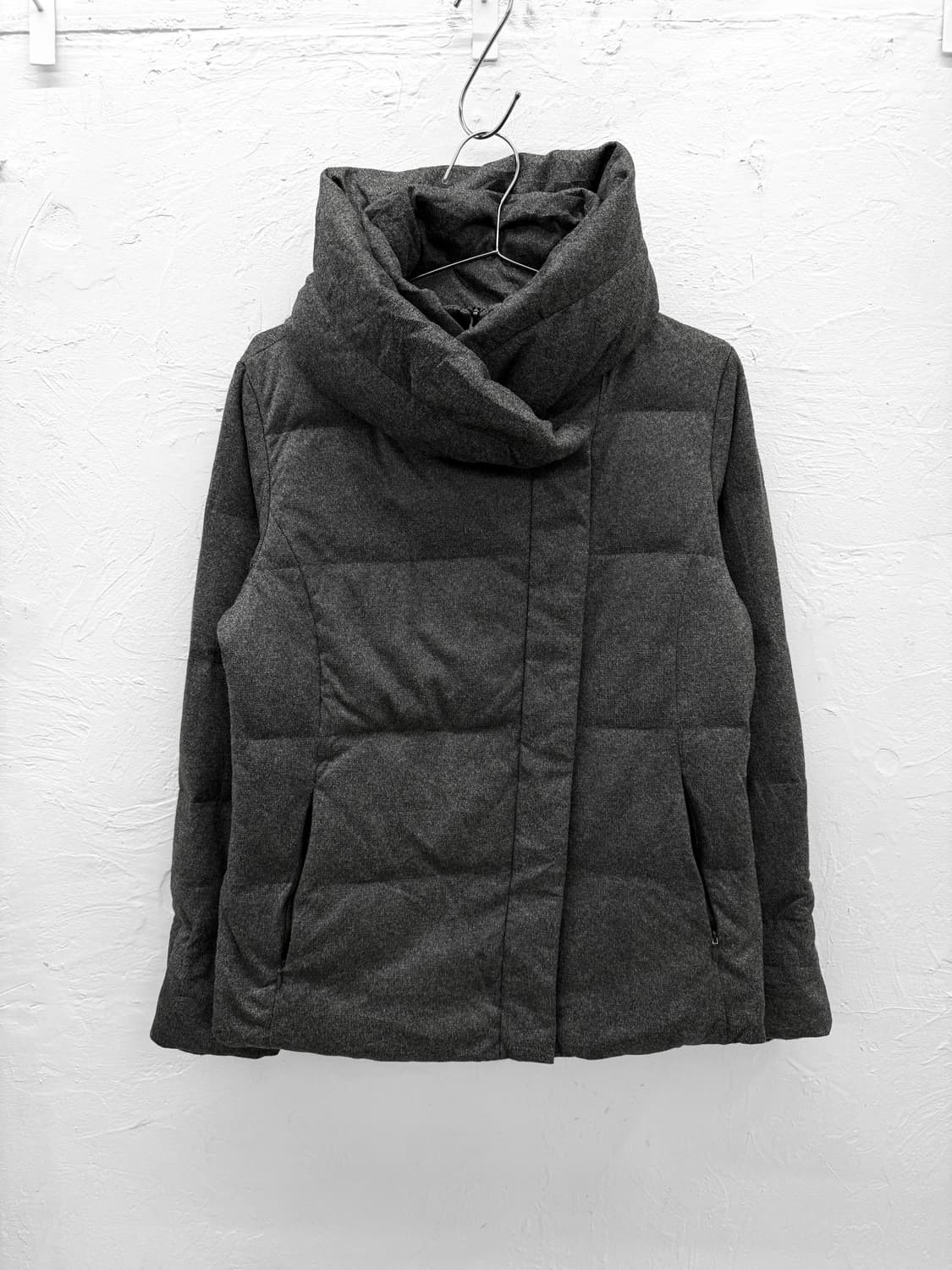 qualite 오버 카라 다운 패딩 상품이미지1