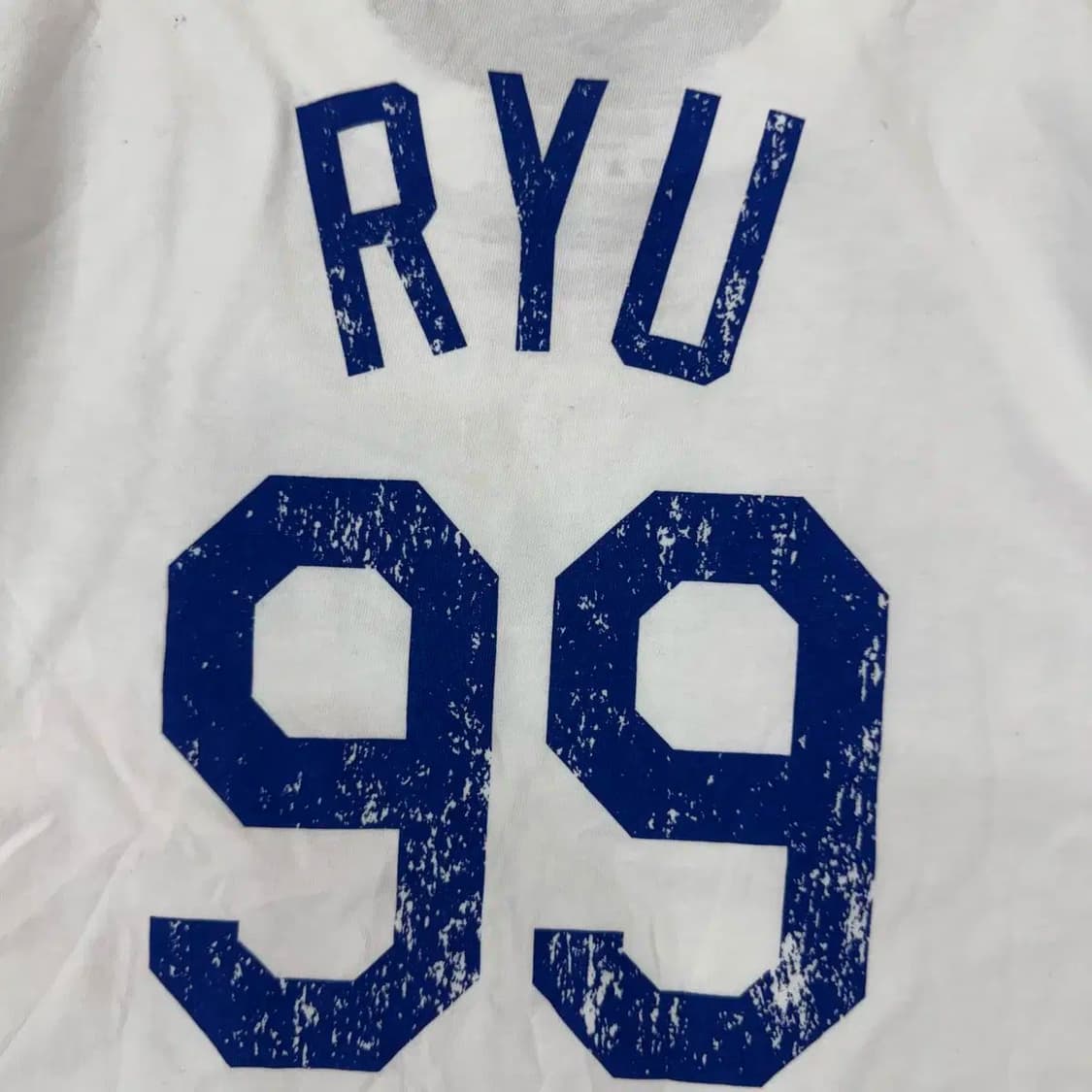 XL(100) 쿠퍼스타운 LA다저스 류현진 티셔츠  상품이미지4