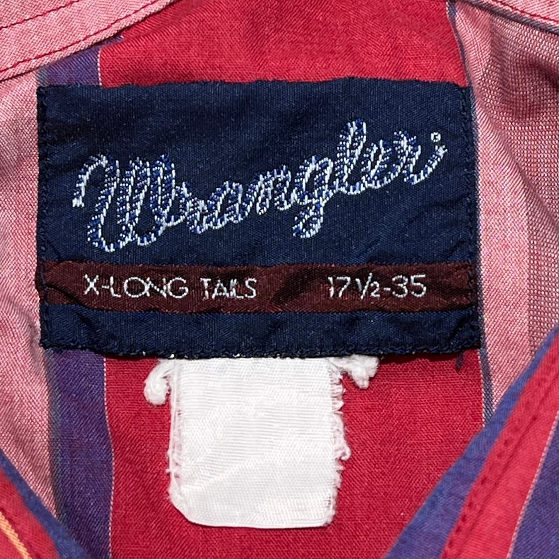 랭글러 웨스턴 스트라이프셔츠 s10762 상품이미지5