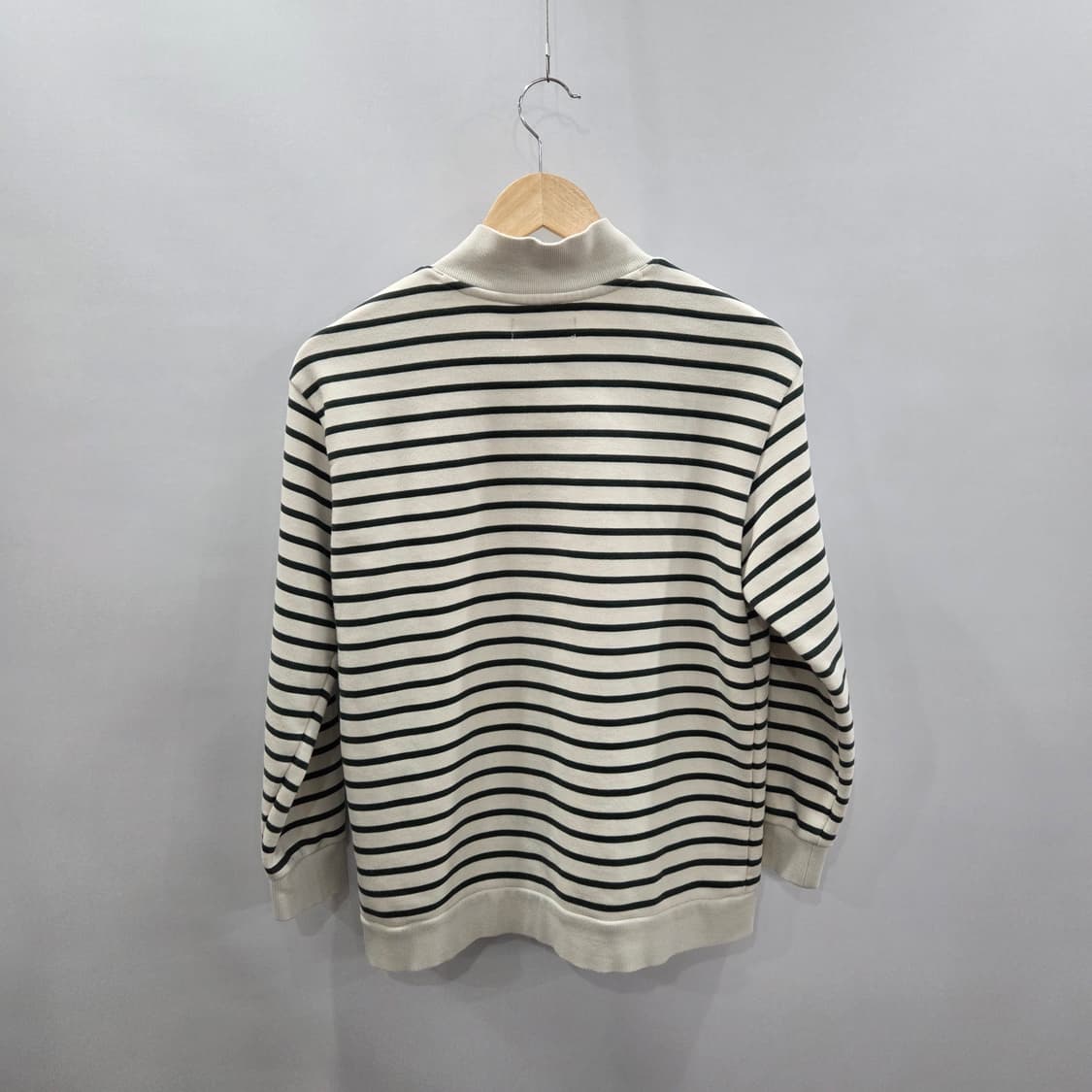 빈폴 키즈 풀오버 하프집업 스트라이프 맨투맨 165/12/13 상품이미지7