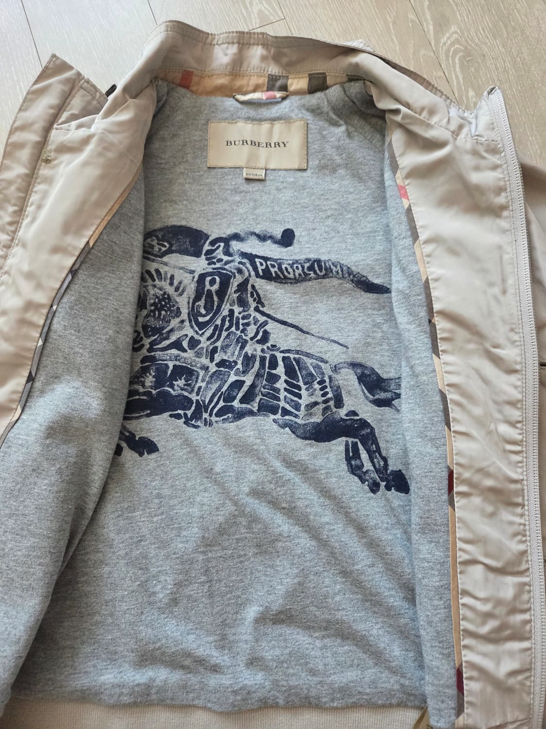 버버리 키즈 5y남아  자켓 상품이미지5