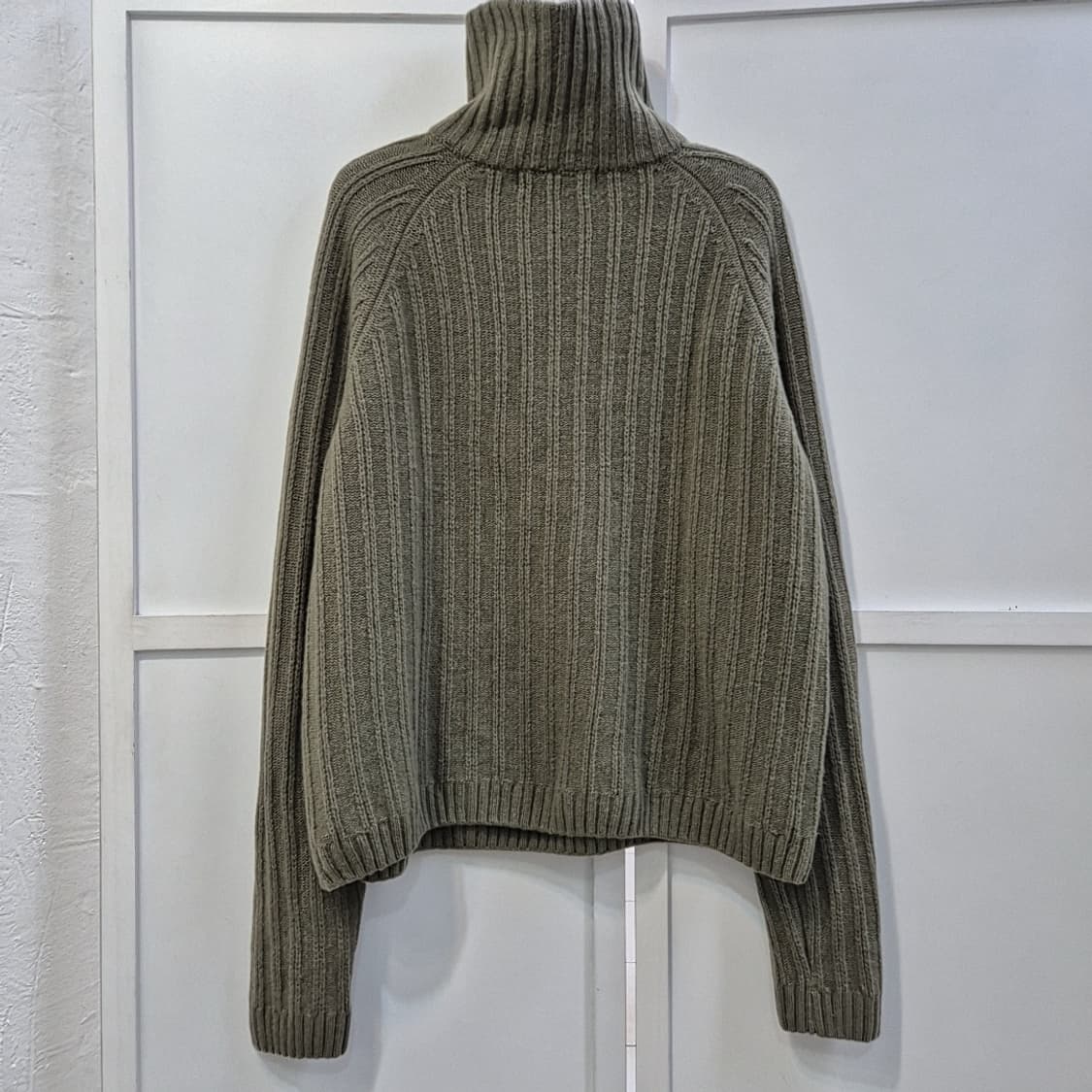 기마구아스 사이드집업 터틀넥 니트 상품이미지6