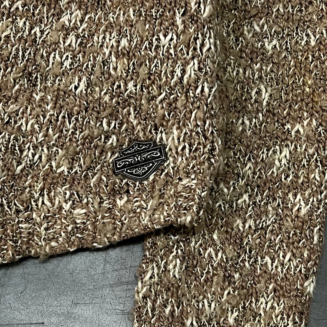  할리데이비슨 논버튼 가디건 y14494 상품이미지4