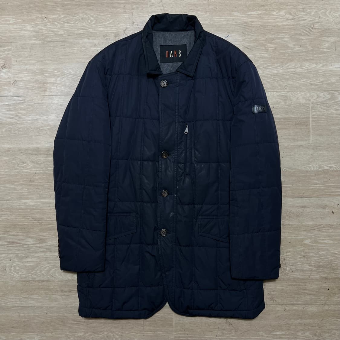 닥스 프리미엄 와펜 퀼팅 패딩 점퍼 [다크 네이비] XL/105 상품이미지1