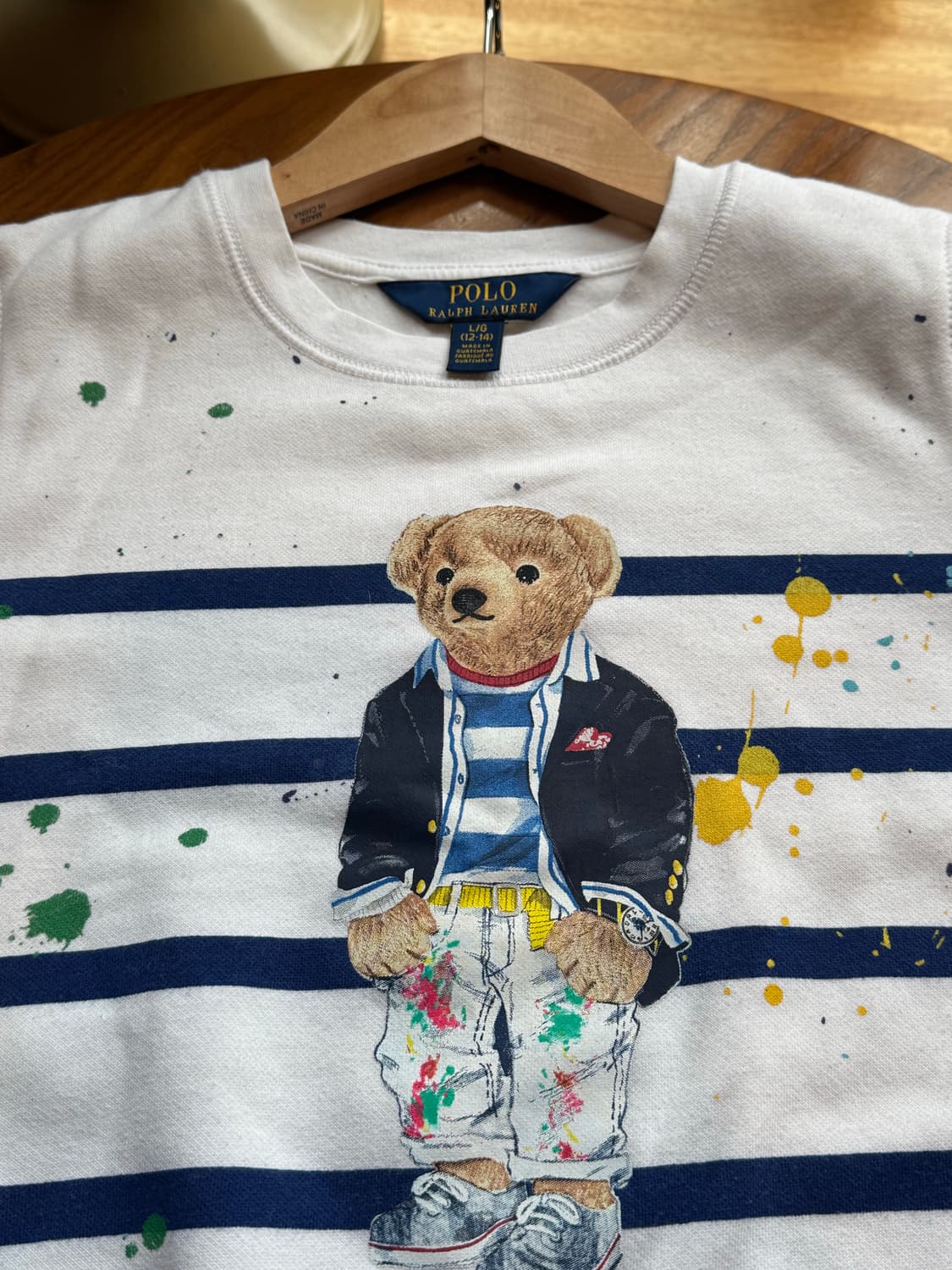 폴로 보이즈 기모맨투맨 상품이미지4