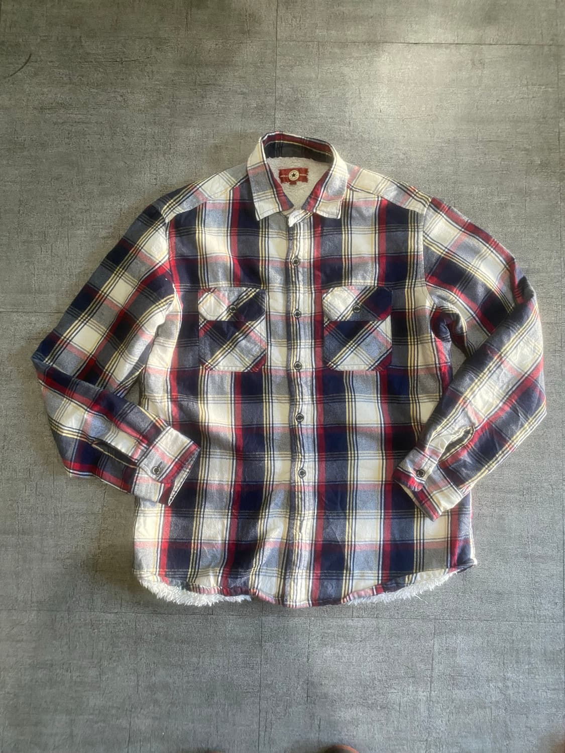 Converse 컨버스 올드스쿨아메카지스트릿 혁오풍 투포켓양털셔츠 상품이미지1