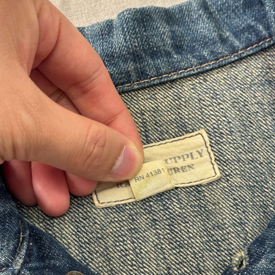 랄프로렌 데님앤서플라이 우먼 데님자켓 S 상품이미지6