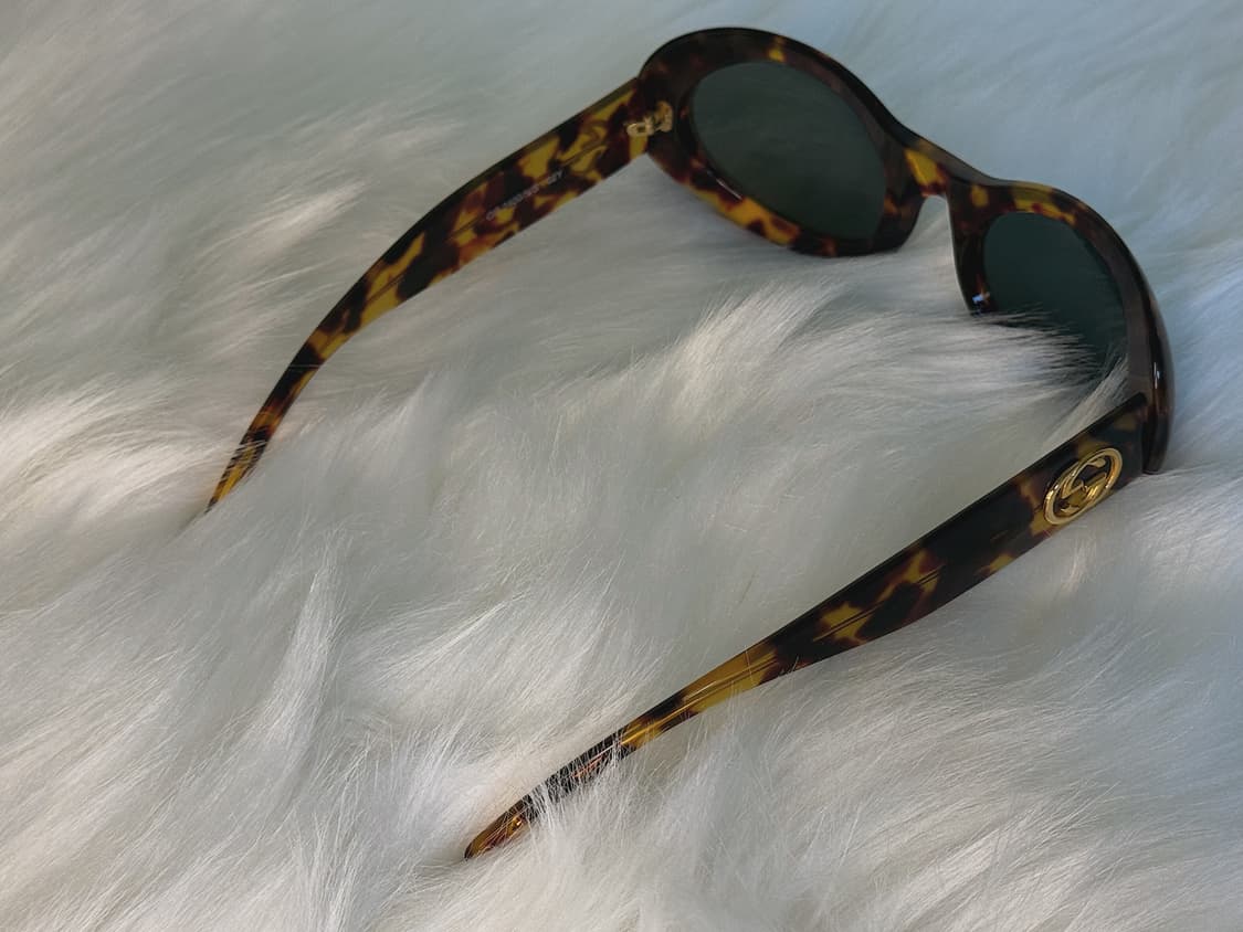 vintage gucci  GG2400 오벌 선글라스 /톨토이즈 상품이미지4