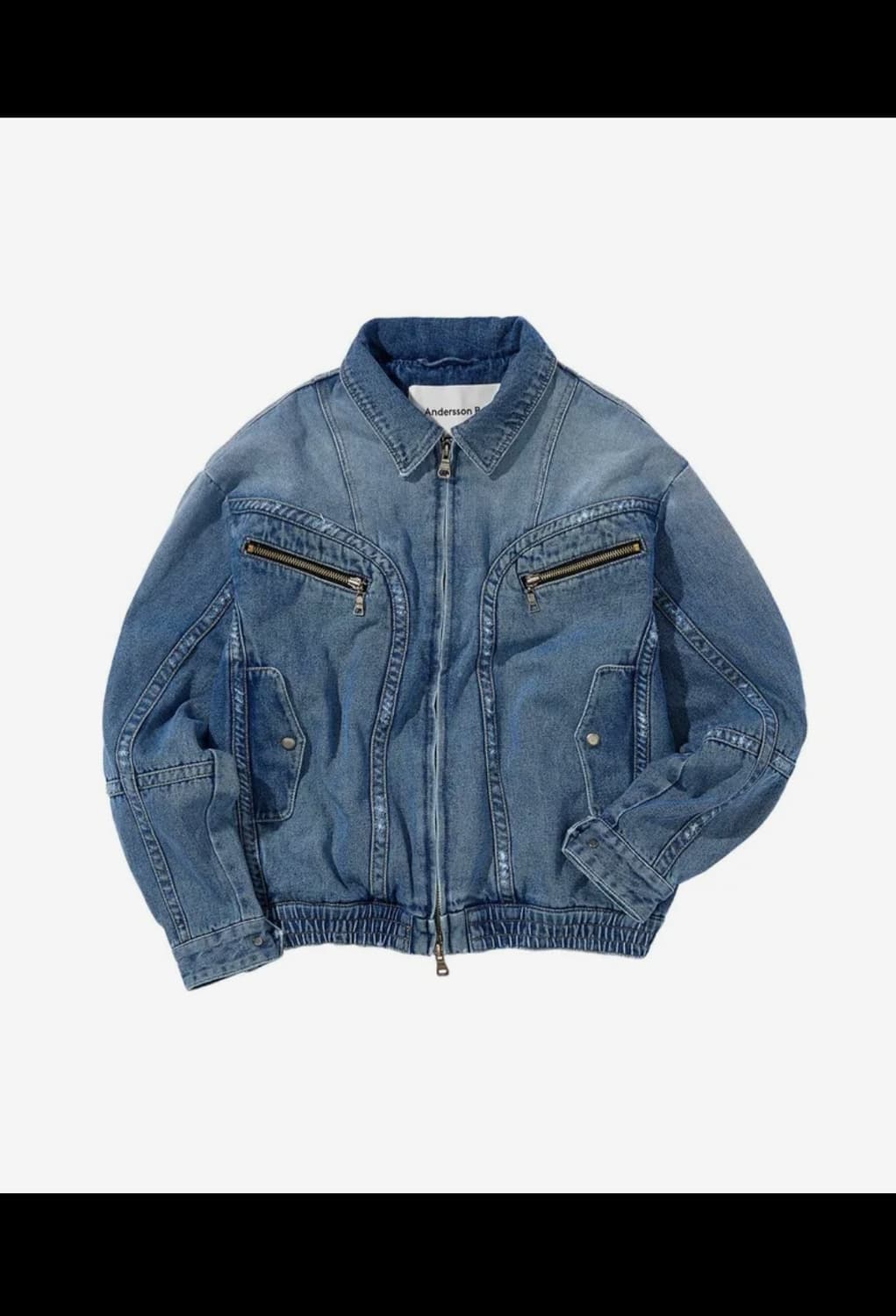 앤더슨벨 포인트데님 블루종 블루 상품이미지2