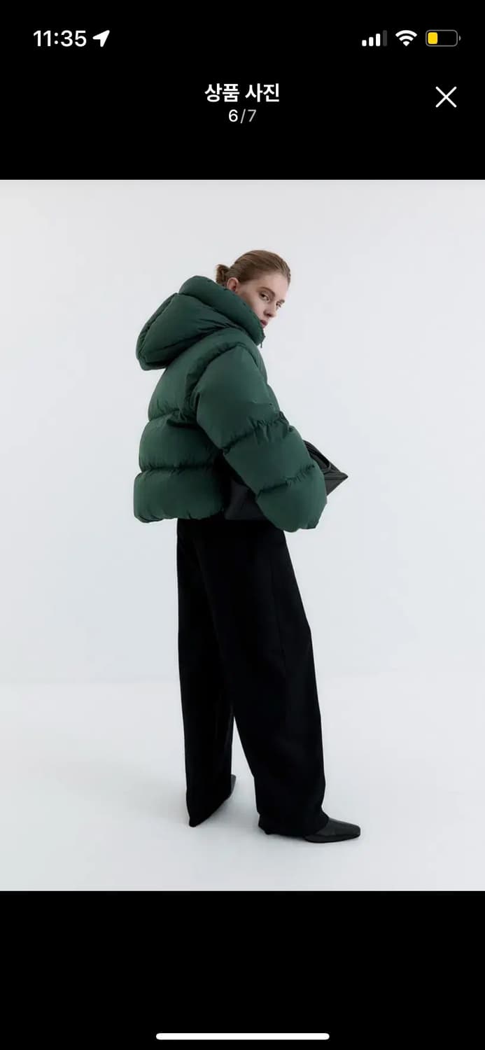 Orr 패딩 하이넥 푸파 상품이미지2