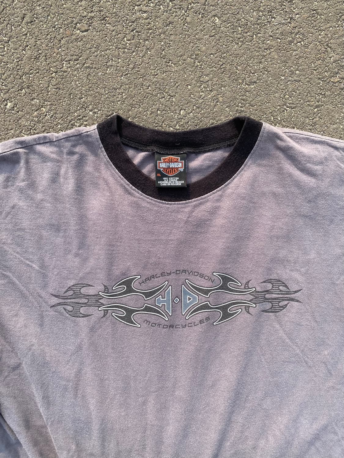 00’s Harley Davison tribal long sleeve 상품이미지5