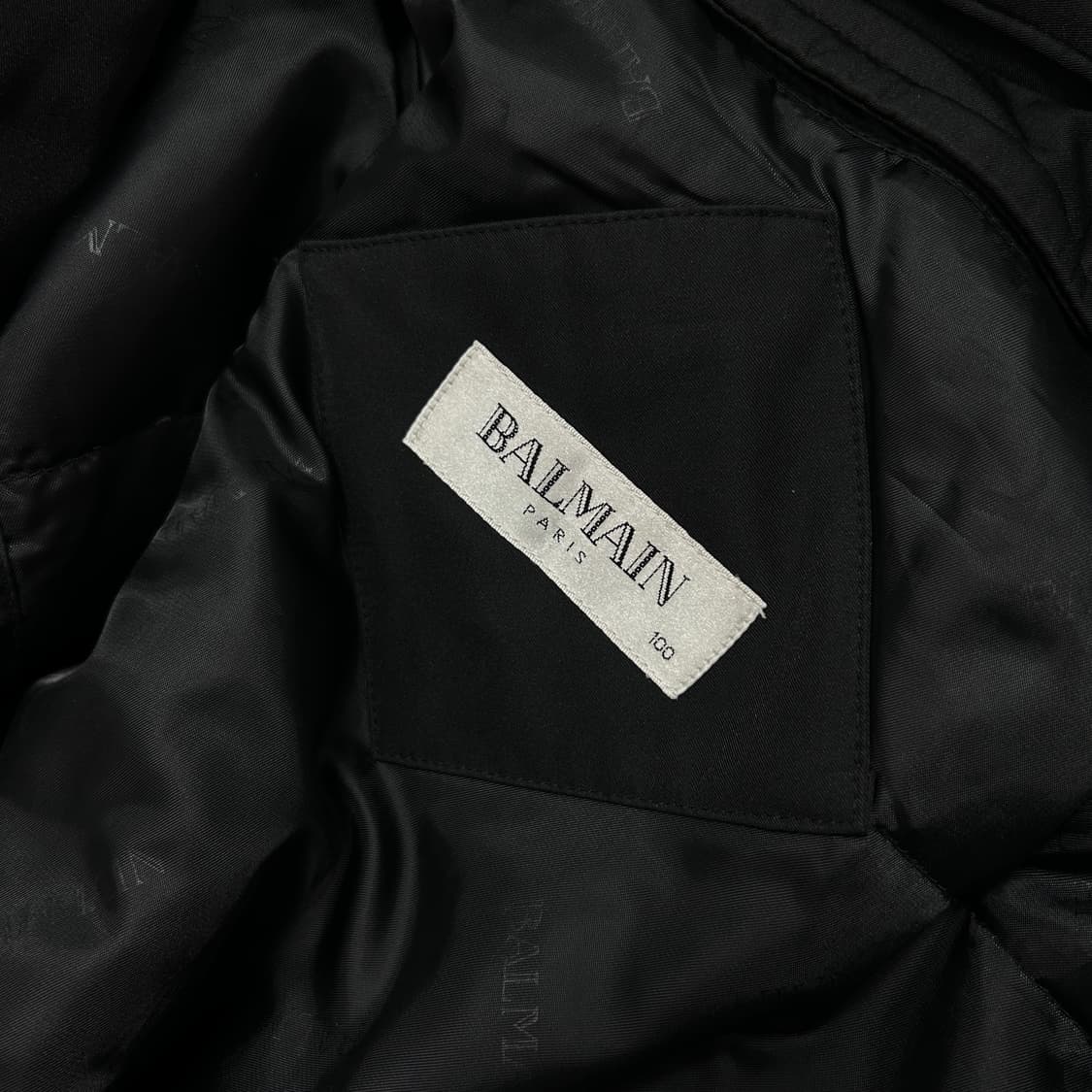 (내피포함)발망 퍼카라 블루종 자켓(100) 상품이미지2