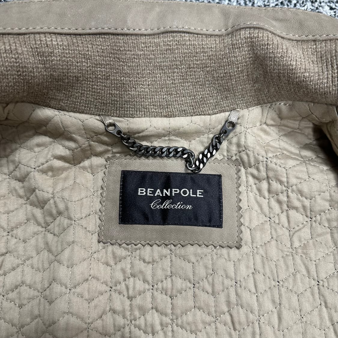 빈폴 컬렉션 양가죽 스웨이드 블루종 자켓 상품이미지7