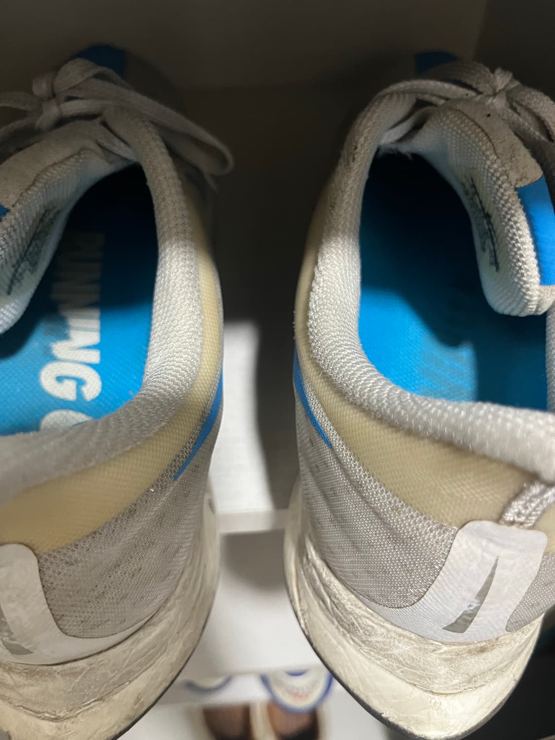 나이키 줌 페가수스 35 터보 화이트 블루 히어로 상품이미지3