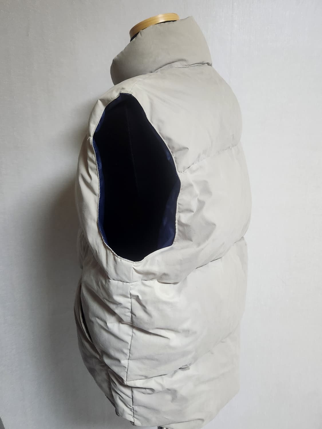 그레이 조끼패딩 상품이미지2