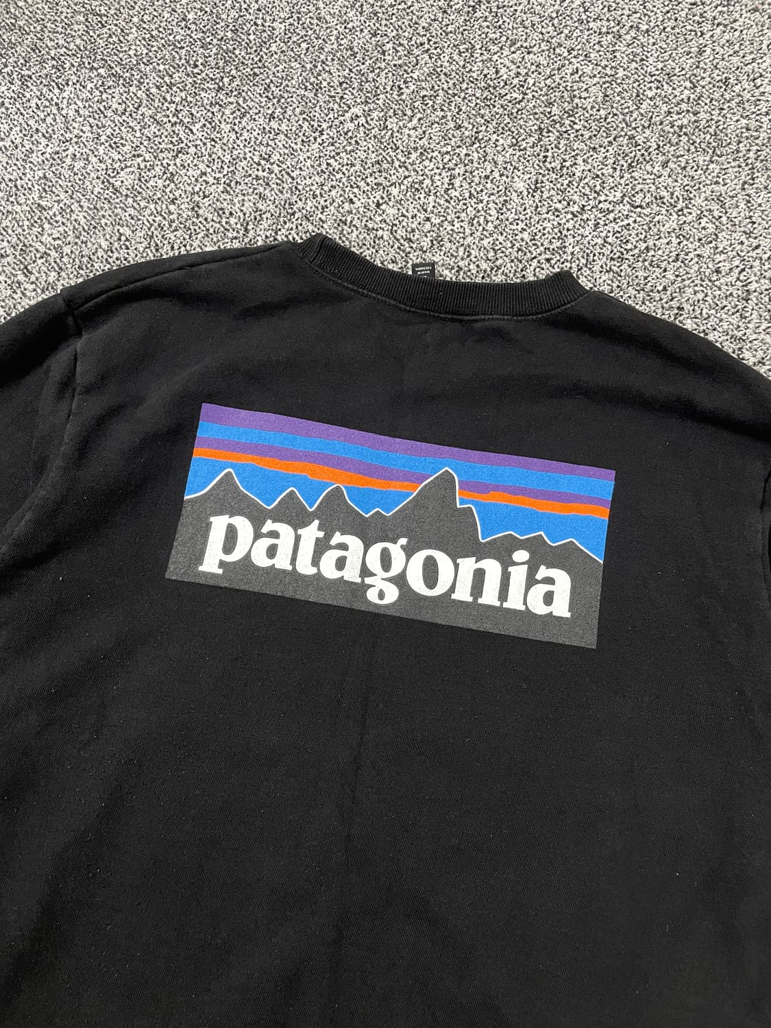 빈티지9. 파타고니아 P-6 로고 업라이절 크루넥 맨투맨 스웻셔츠 상품이미지3