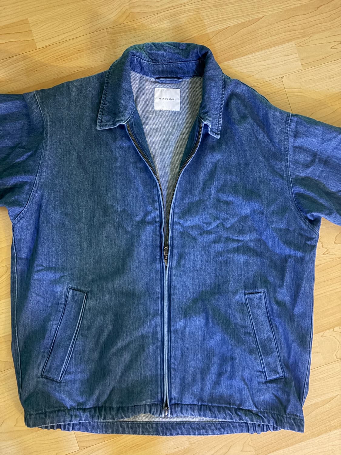 프릭스스토어 데님 집업 자켓 상품이미지1