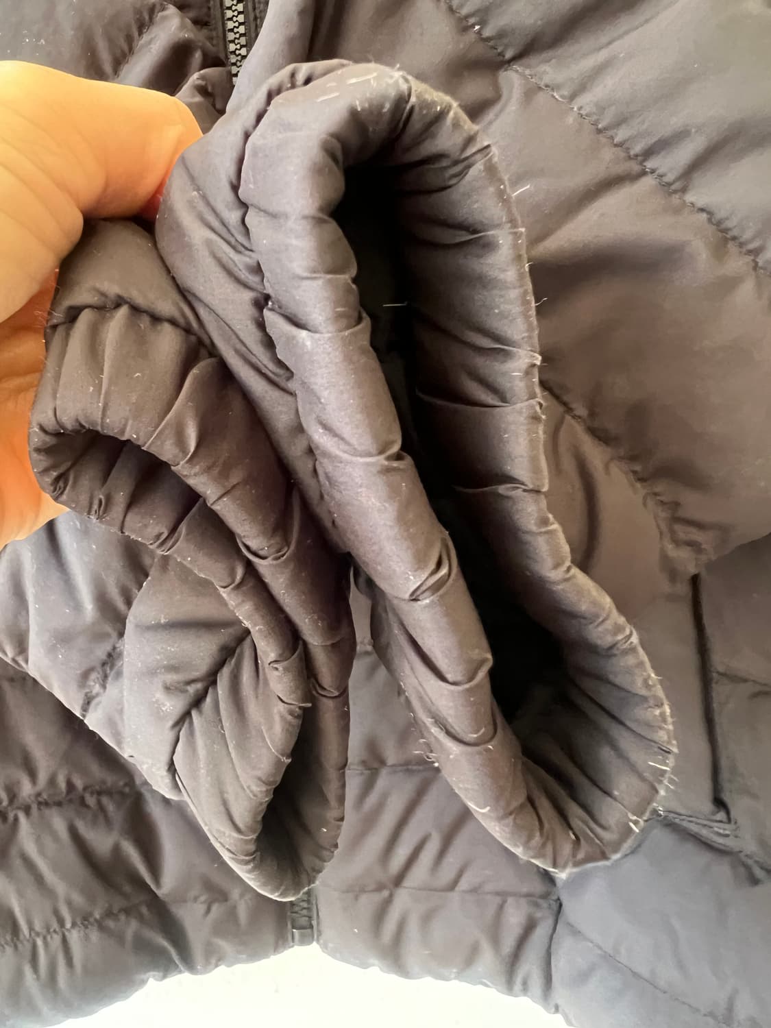 뉴발란스 키즈 블랙 덕다운패딩점퍼 경량점퍼 상품이미지4