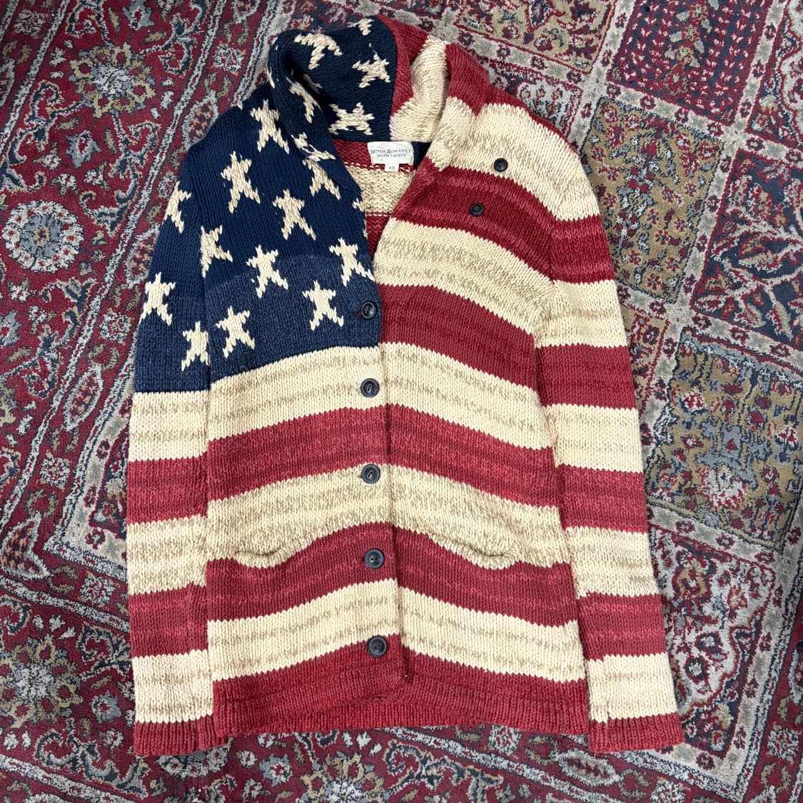 데님 & 서플라이 랄프로렌 성조 숄카라 가디건 상품이미지3