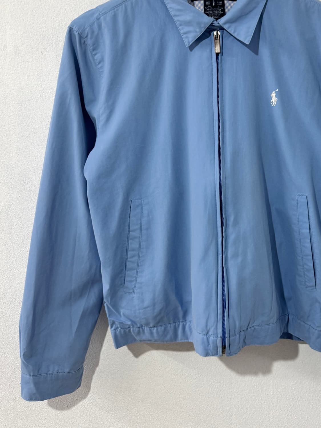 폴로 스카이블루 스윙톱 자켓 상품이미지3