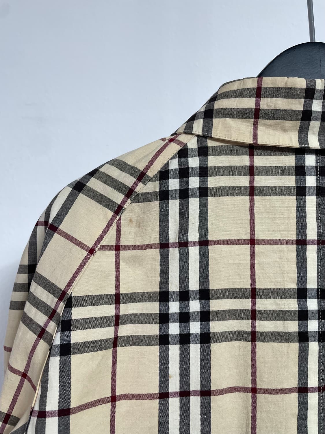 버버리 우먼스 노바체크 롱 트렌치코트  (on.293)  상품이미지6