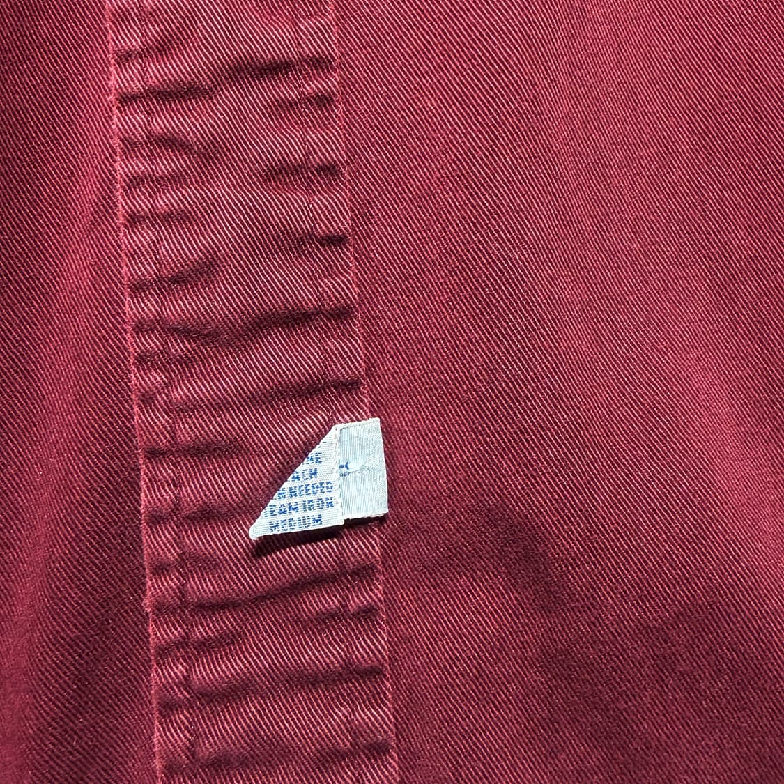 폴로랄프로렌 버건디 코튼 셔츠 XL 110 상품이미지4