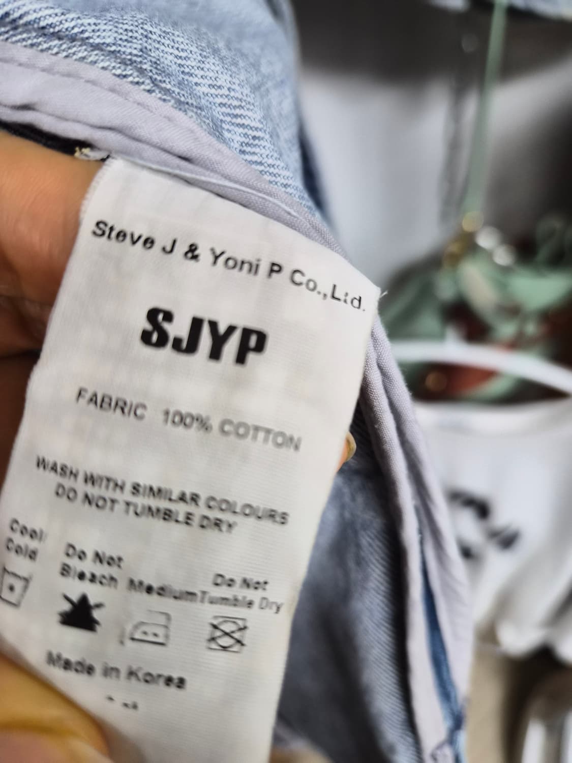 sjyp 데님자켓 상품이미지7