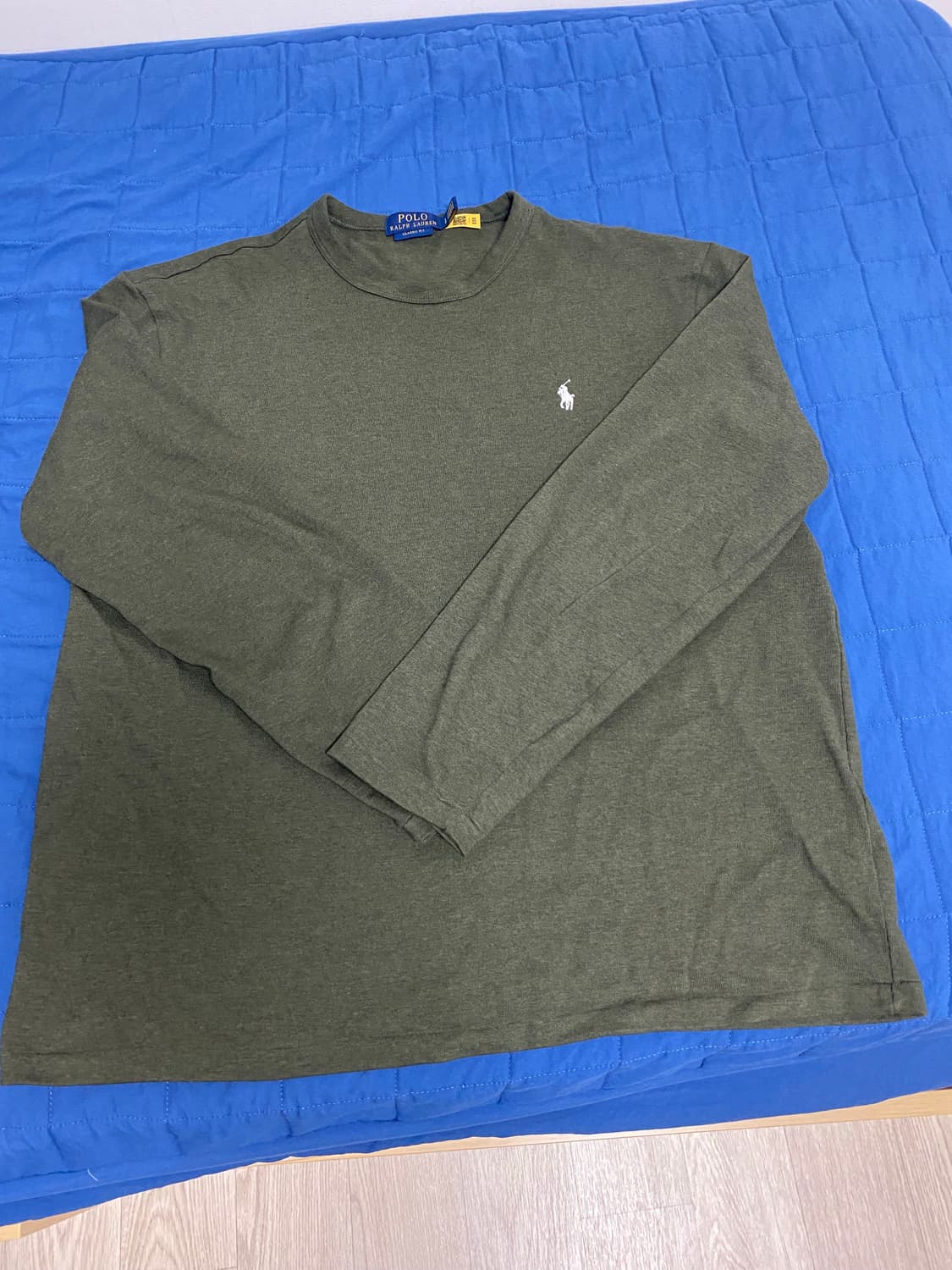 폴로 랄프로렌 헤비웨이트 긴팔 그린 상품이미지2