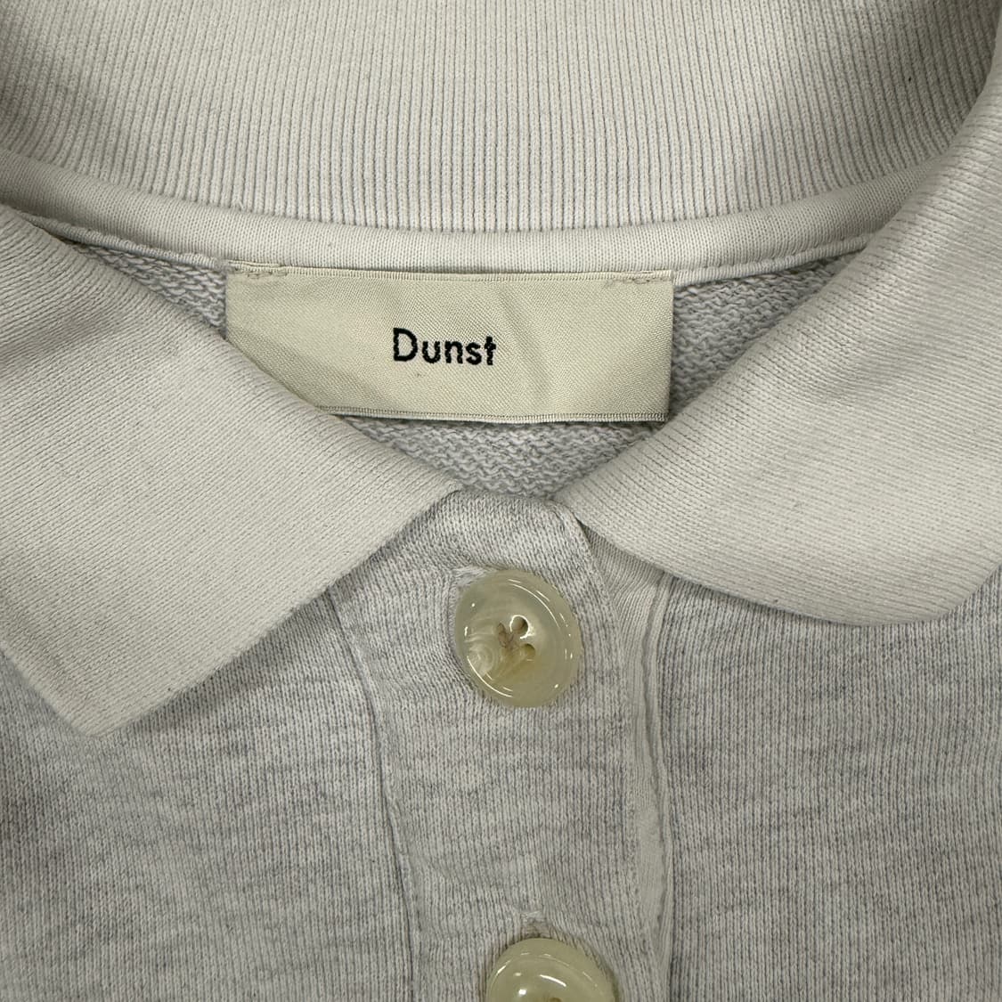 (XS)던스트 DUNST 와펜 카라 맨투맨(그레이) 상품이미지2