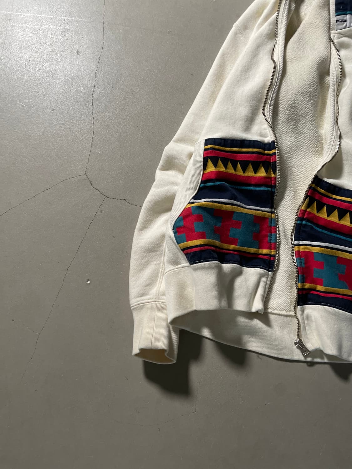 서스콰치 패브릭 Pattern Panel Zip Hoodie 상품이미지3