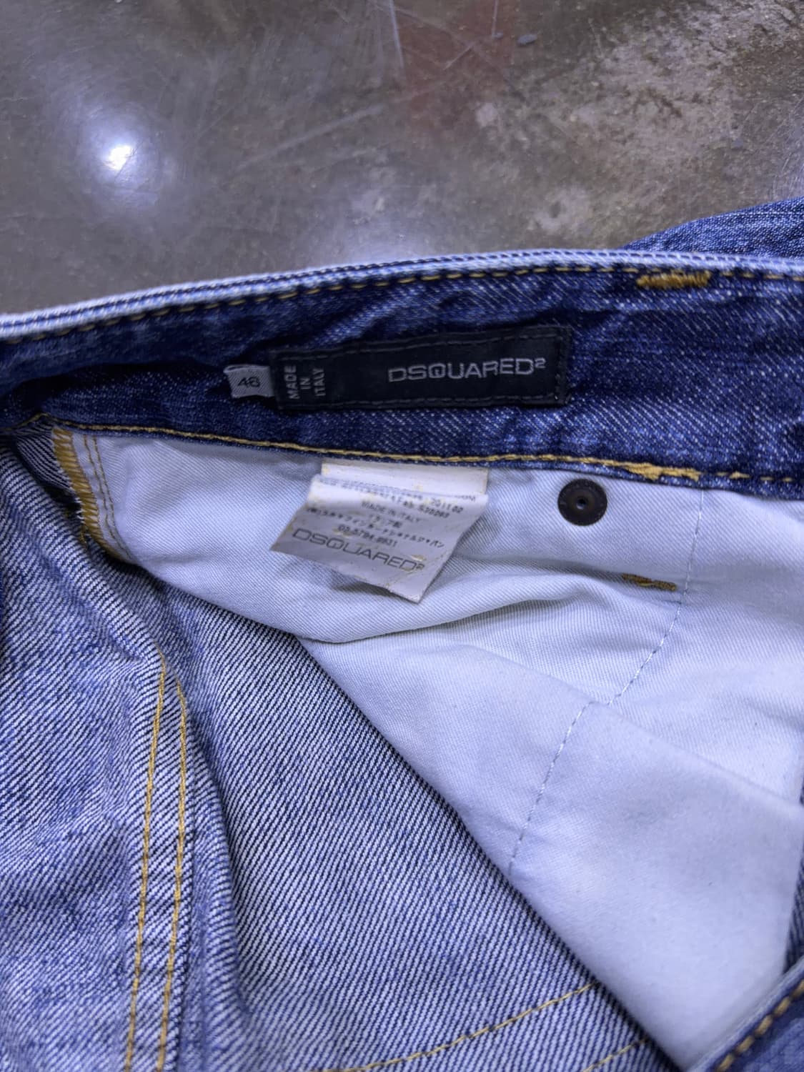 디스퀘어드2 빈티지 데미지 디스트로이드진 데님팬츠 46 상품이미지10