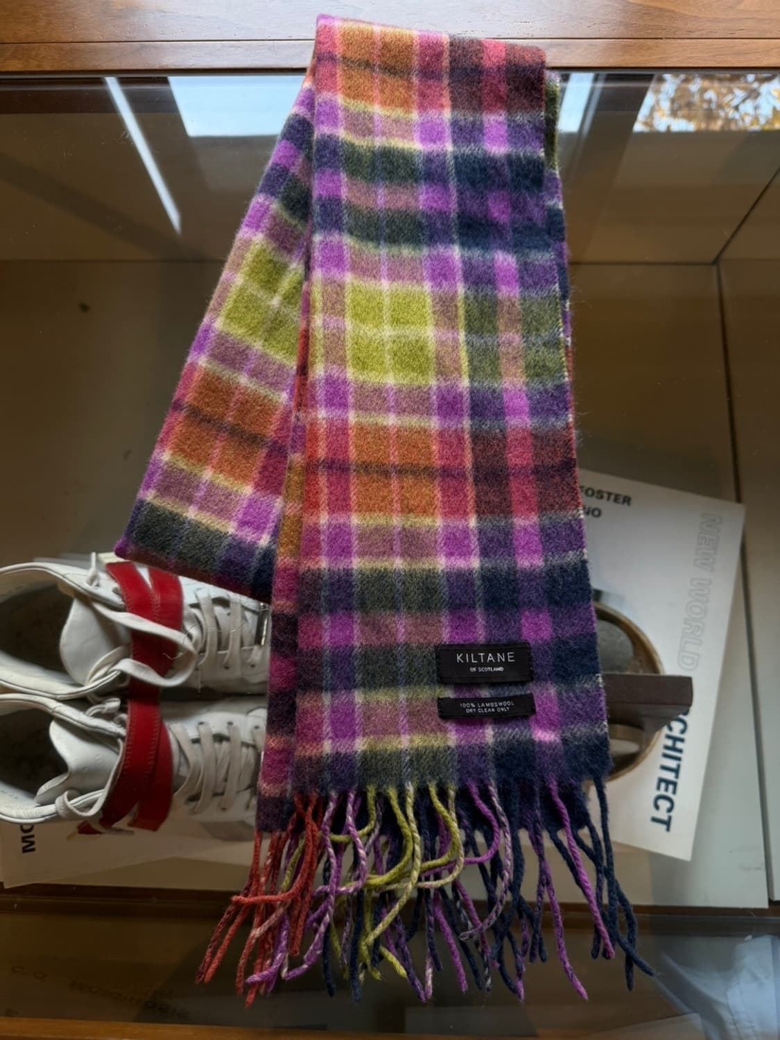 KILTANE 캐시미어 머플러 상품이미지1