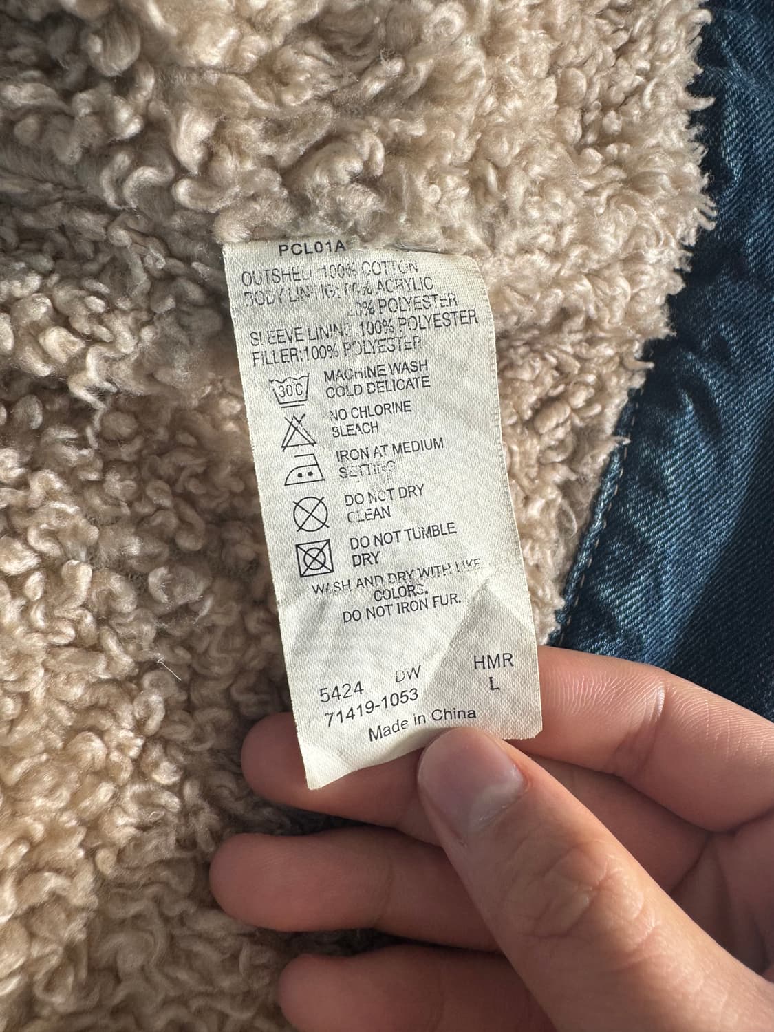 리바이스 타입원 쉐르파 자켓 L 상품이미지5