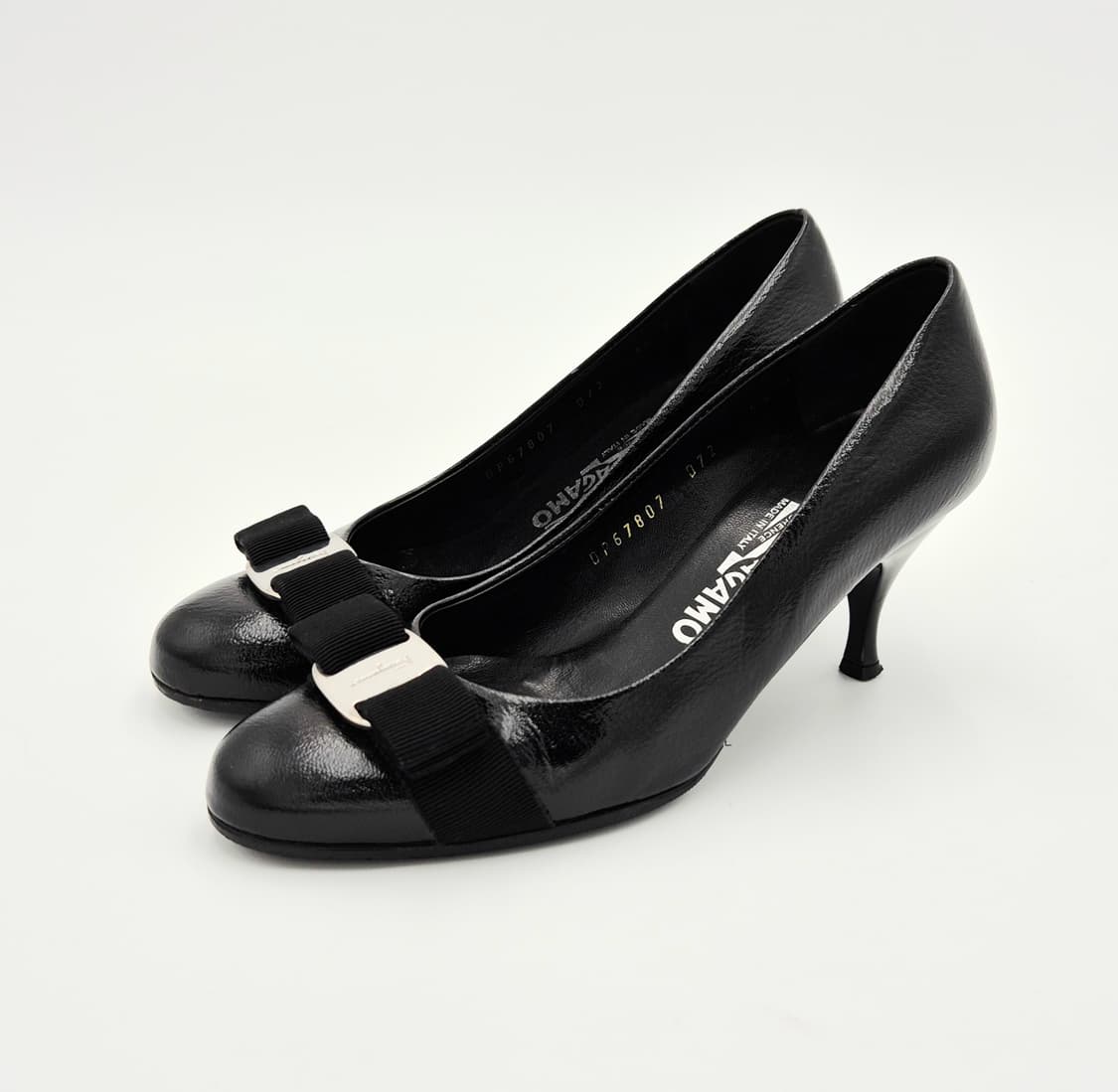 페레가모 바라 보우 펌프스 힐 구두 5 12 상품이미지9