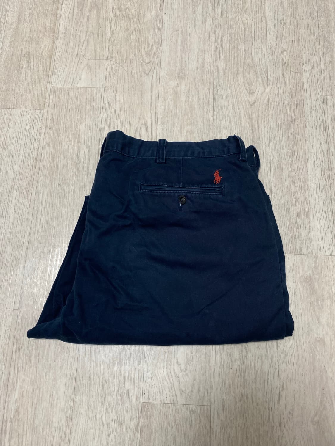 빈티지 90s 폴로 랄프로렌 프레스턴 치노 팬츠 네이비 상품이미지1