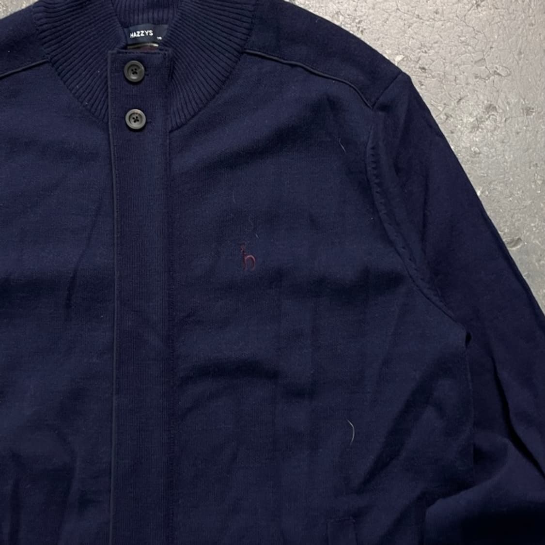 100 헤지스 니트집업 상품이미지2