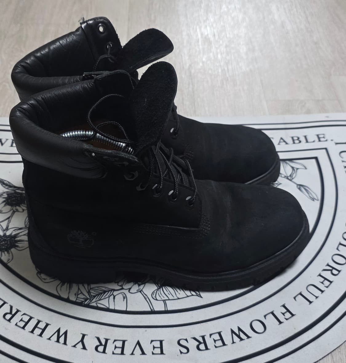 (250~255)팀버랜드 6인치 워터프루프 프리미엄 블랙부츠 상품이미지1