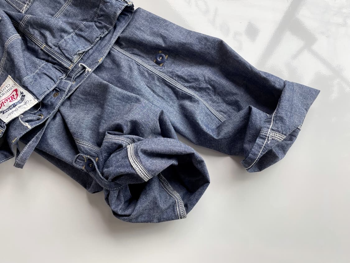 Denim easy work pants 후루츠패밀리