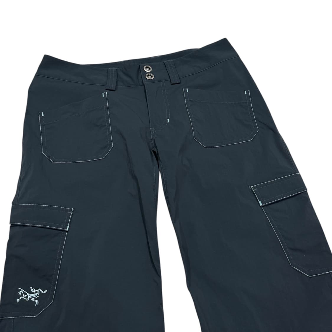 아크테릭스 여성 램파트 7부 카고 팬츠 바지 블루 그린 4 상품이미지2