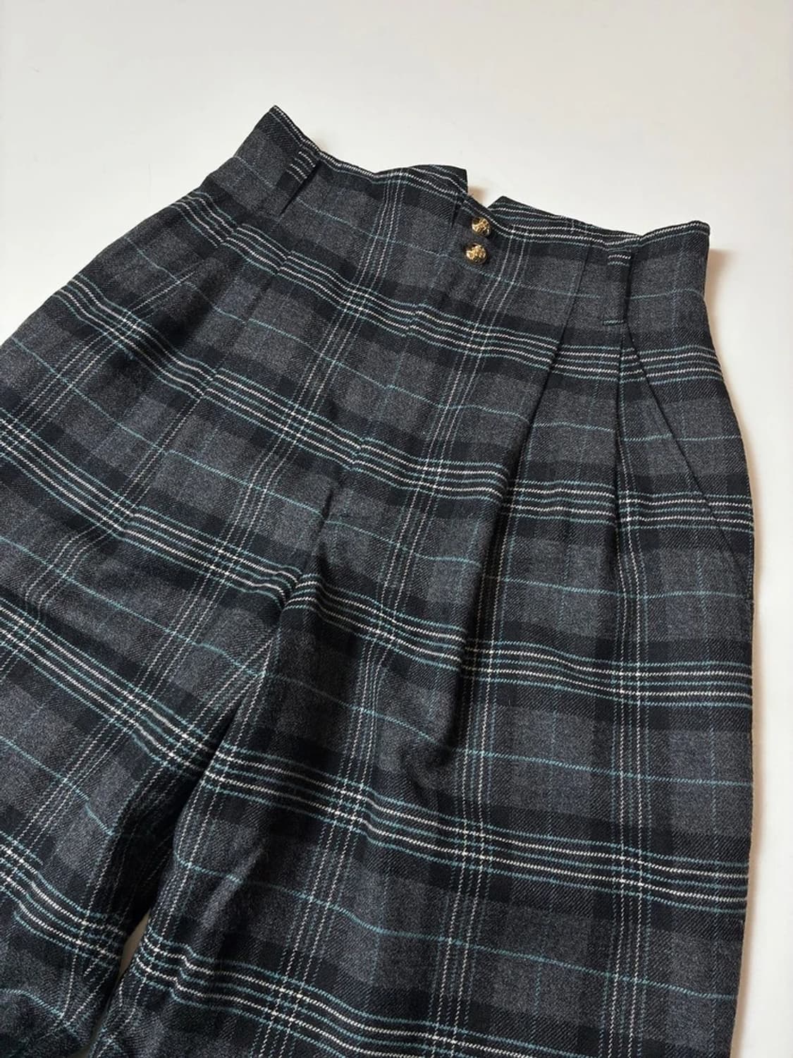 TESTA DI MODA 00's 재팬핀턱 테이퍼드 핏 팬츠 PN8874 상품이미지2