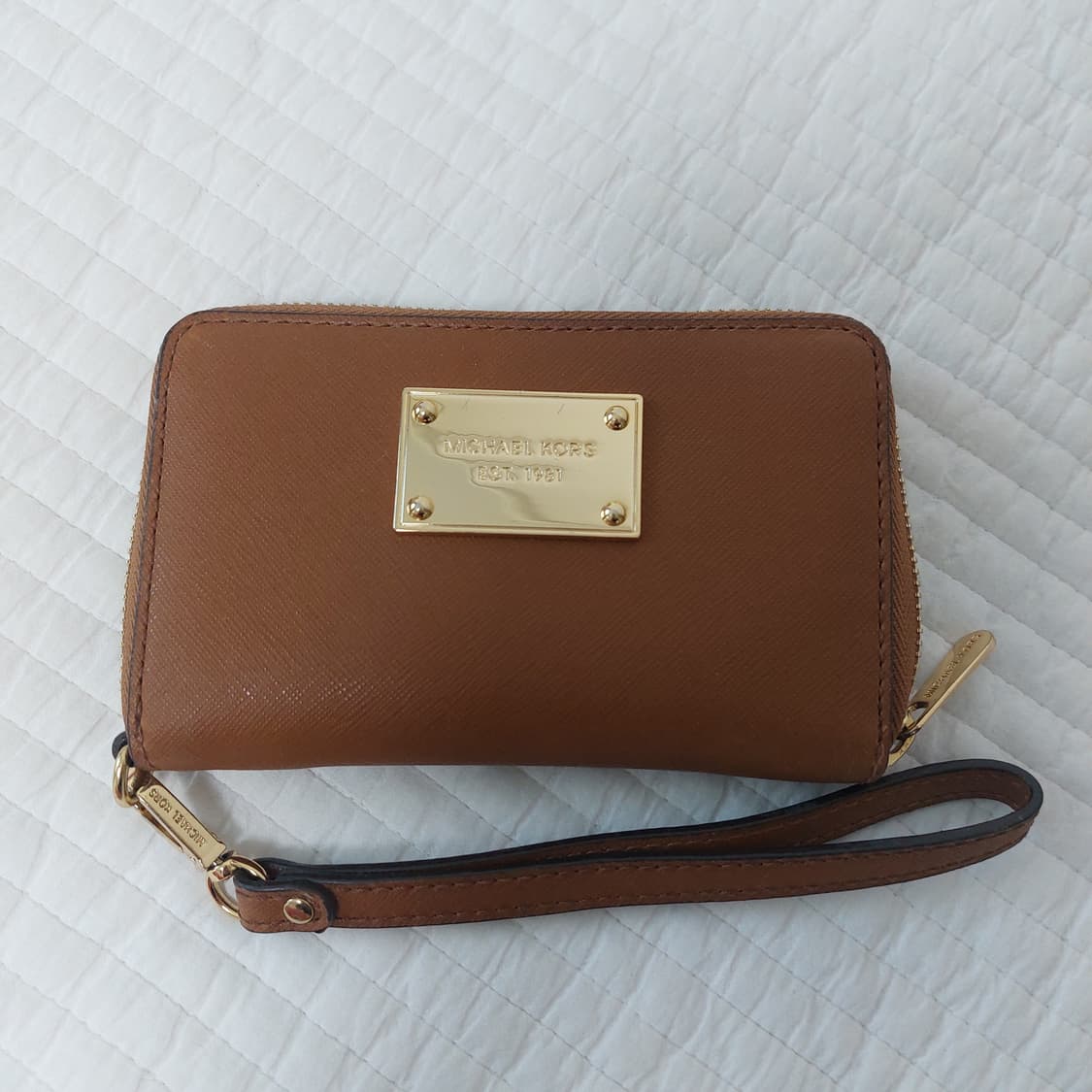 마이클 코어스 브라운 토트백 숄더백 가죽 가방 지갑 세트 상품이미지4