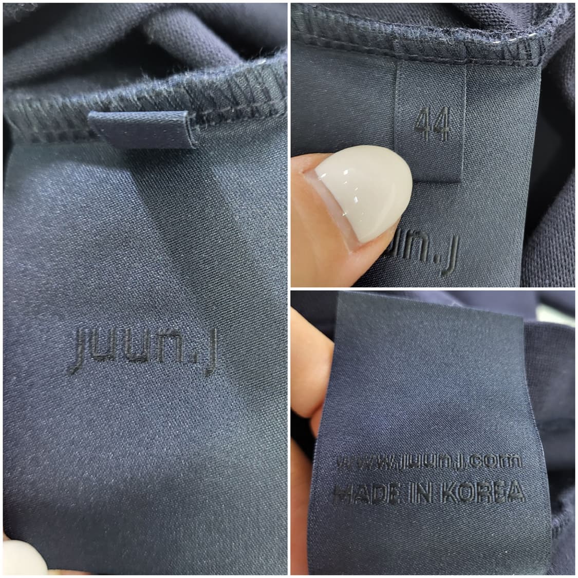 [정품/새상품] 준지(Juun.J) 19SS 백로고 오버핏 반팔티 100 상품이미지9
