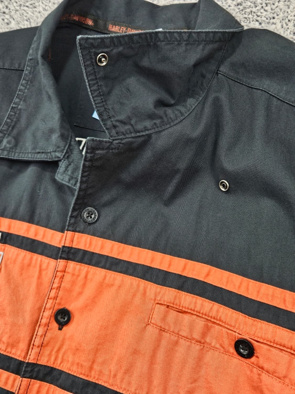 할리데이비슨 바이커 하프 반팔 셔츠 ( 2XL 추정 ) / 11820 상품이미지8