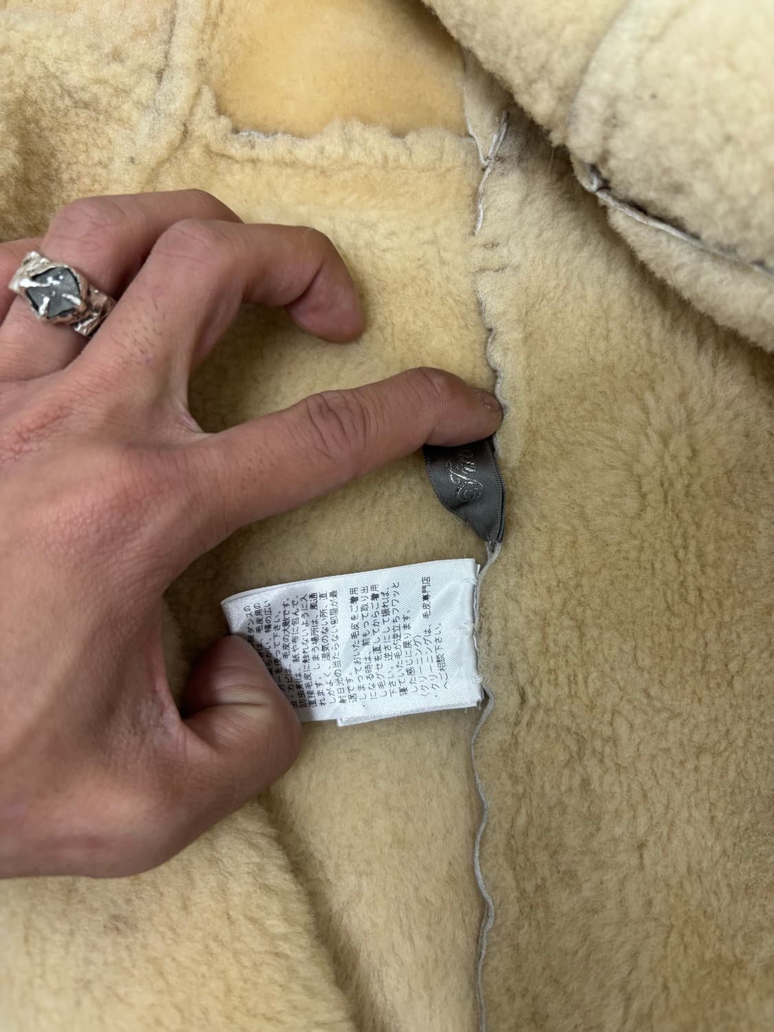 Brown Fur Trimming Long Jacket 상품이미지8