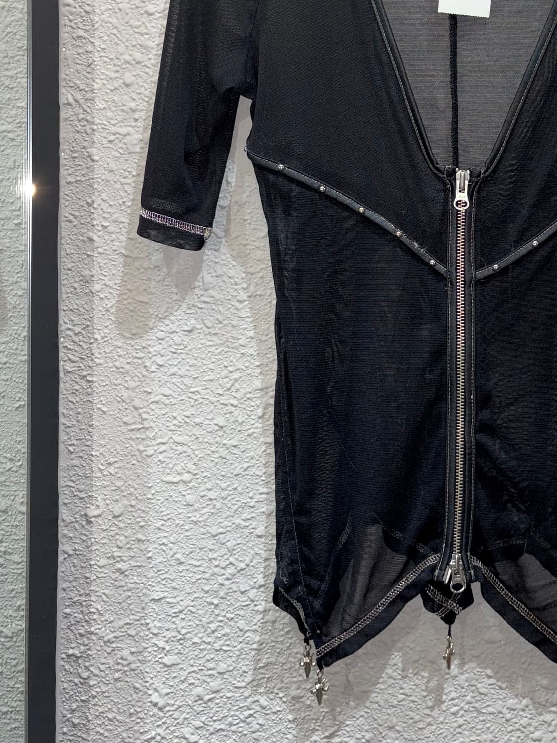 오즈온 시스루 집업 상품이미지8