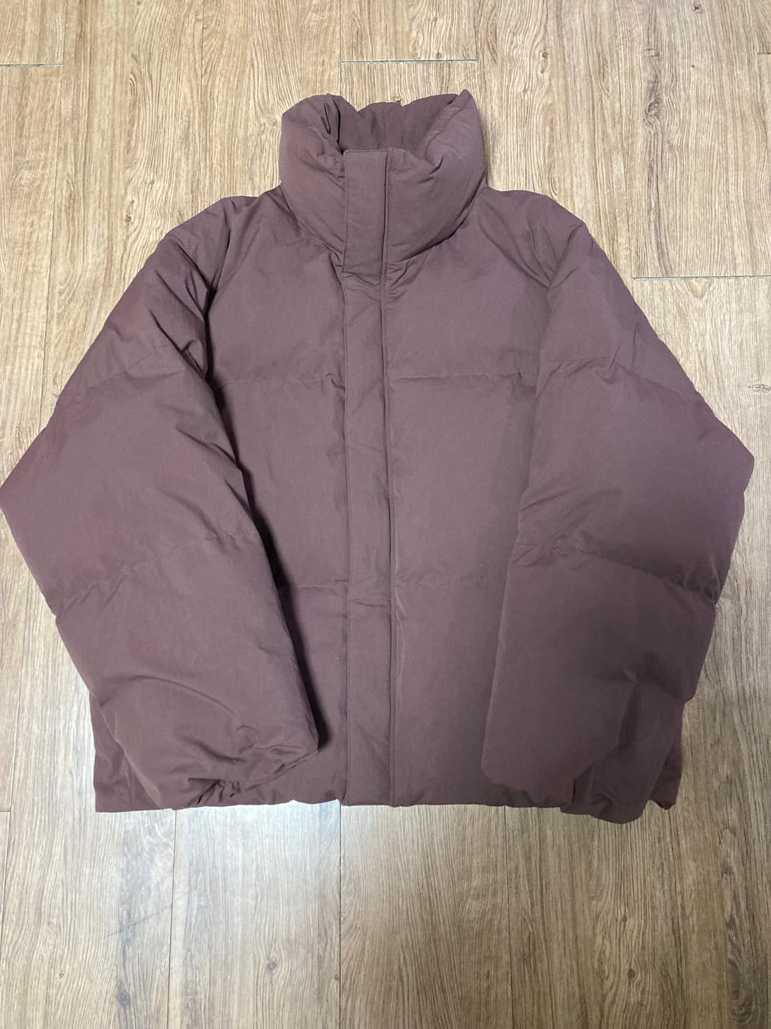 [2XL/XXL] 유니클로 U 패딩 자켓 점퍼 / 브라운 상품이미지2