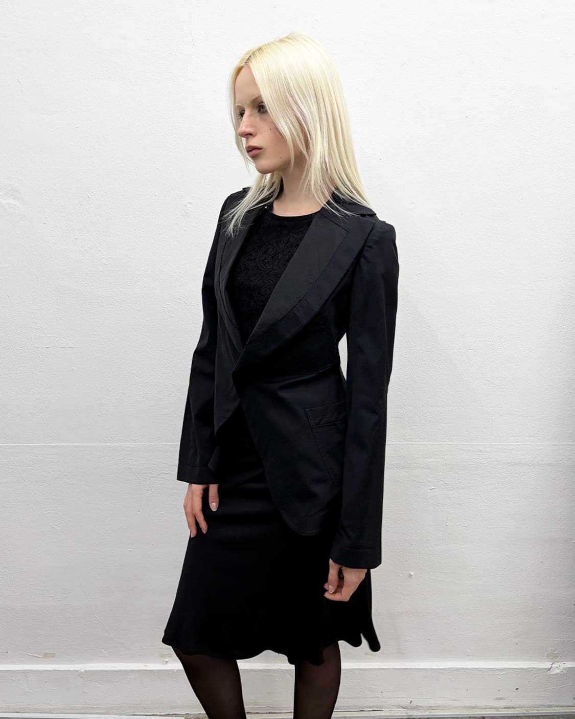 샤론 워숍 벨티드 테일러드 자켓 상품이미지3