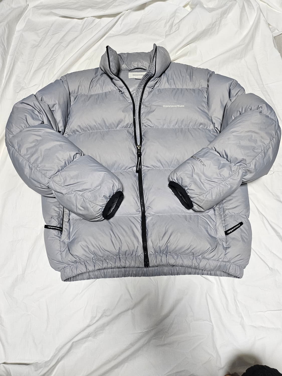디스이즈네버댓 니네댓 퍼텍스 덕다운 패딩 그레이 S 상품이미지1