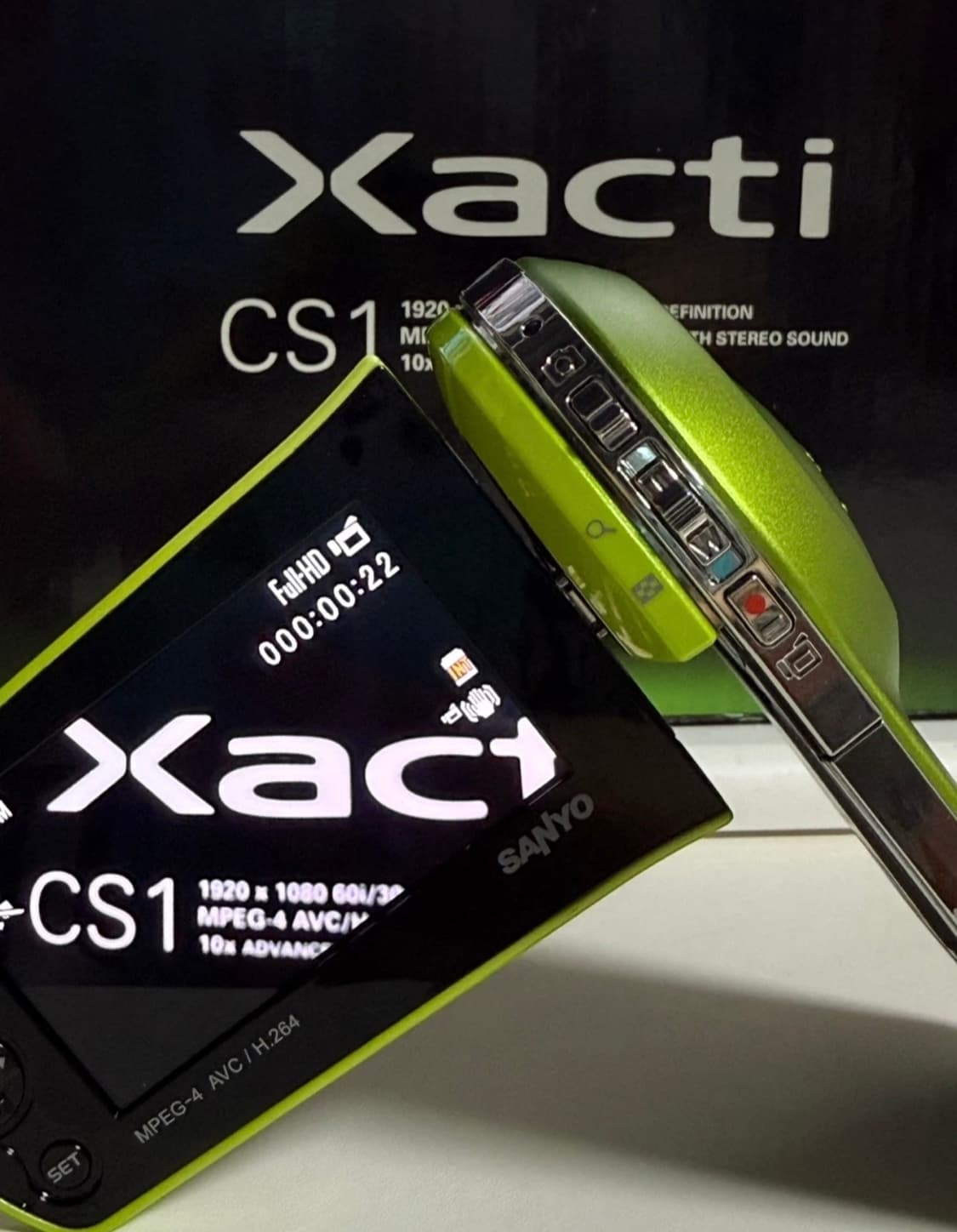 박스셋！산요 작티 xacti DMX-CS1 디지털 캠코더 상품이미지1