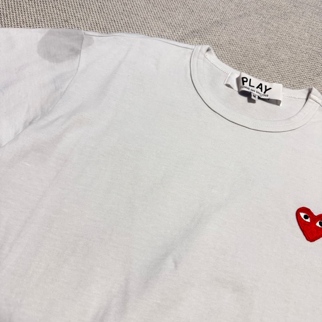 꼼데가르송 플레이 반팔 티셔츠 상품이미지3